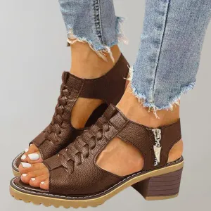 Elegant Orla Heeled Orthopedic Sandals | Stylish Comfort with Arch Support | Durable & Chic