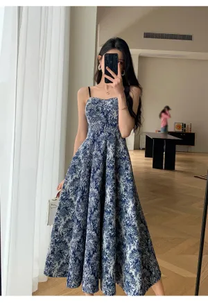 Floral Casual Spaghetti Strap Chic Dress