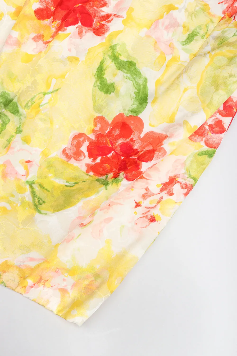 Floral Watercolor Cocktail Dress