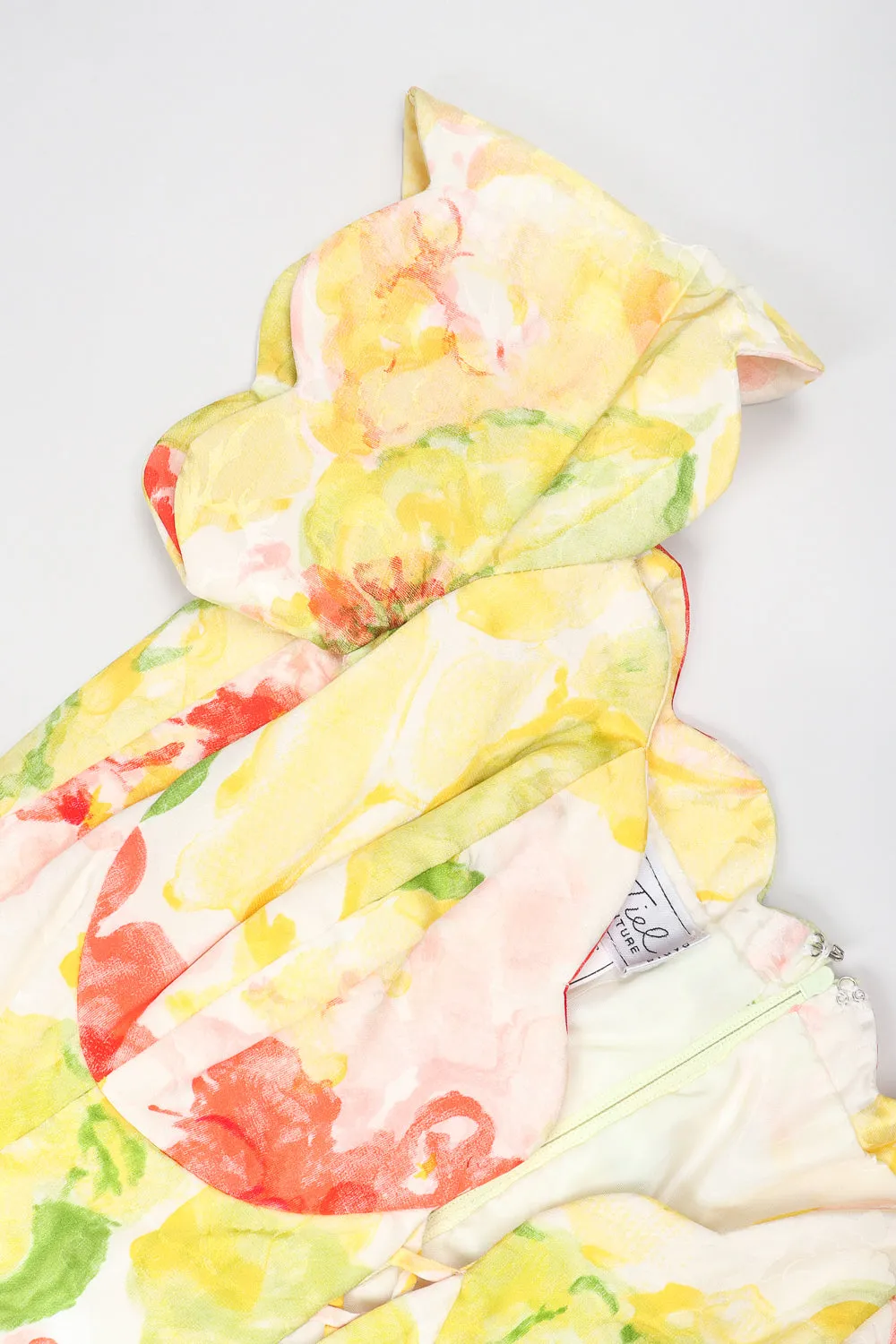 Floral Watercolor Cocktail Dress