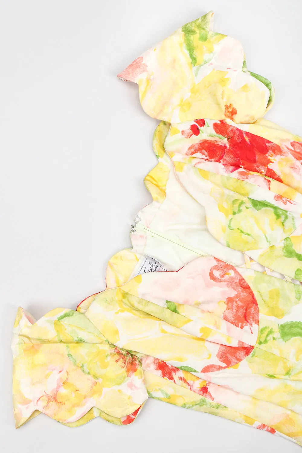 Floral Watercolor Cocktail Dress