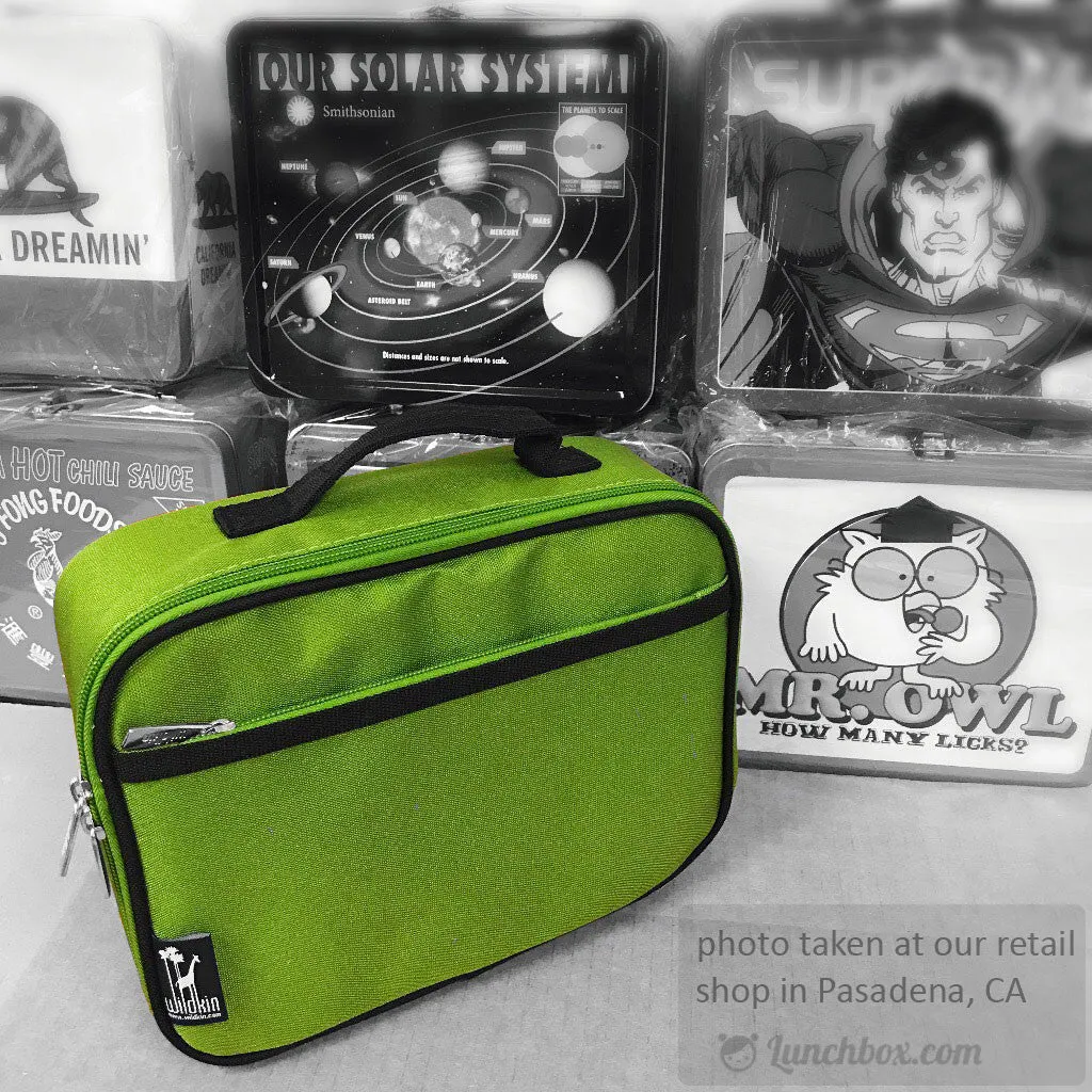 Forest Green Insulated Lunchbox
