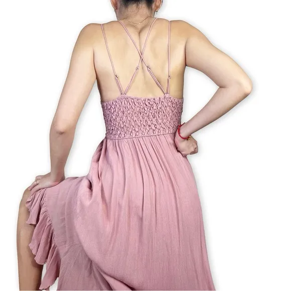Free People FP One Adella Maxi Slip Dress Size XS