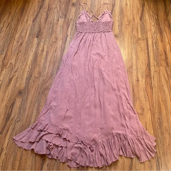 Free People FP One Adella Maxi Slip Dress Size XS