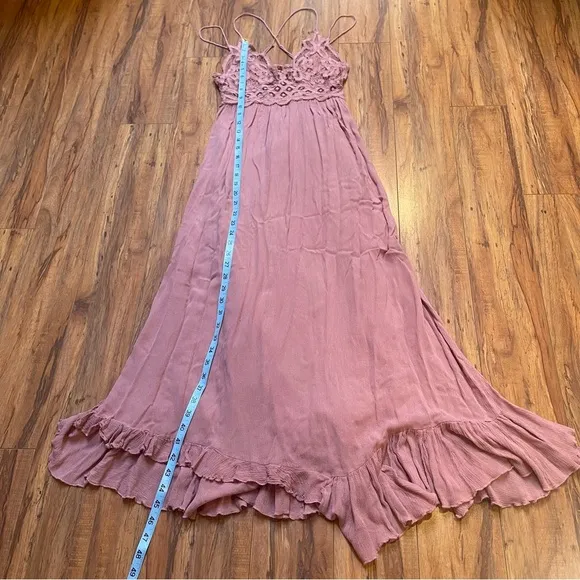 Free People FP One Adella Maxi Slip Dress Size XS