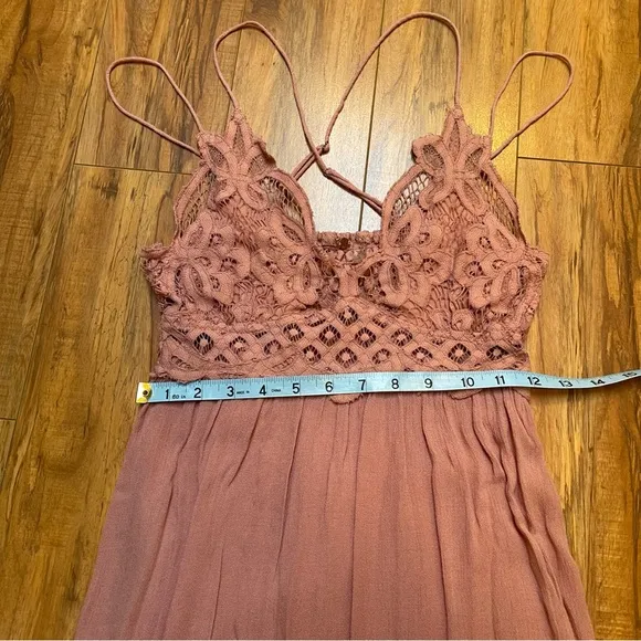 Free People FP One Adella Maxi Slip Dress Size XS