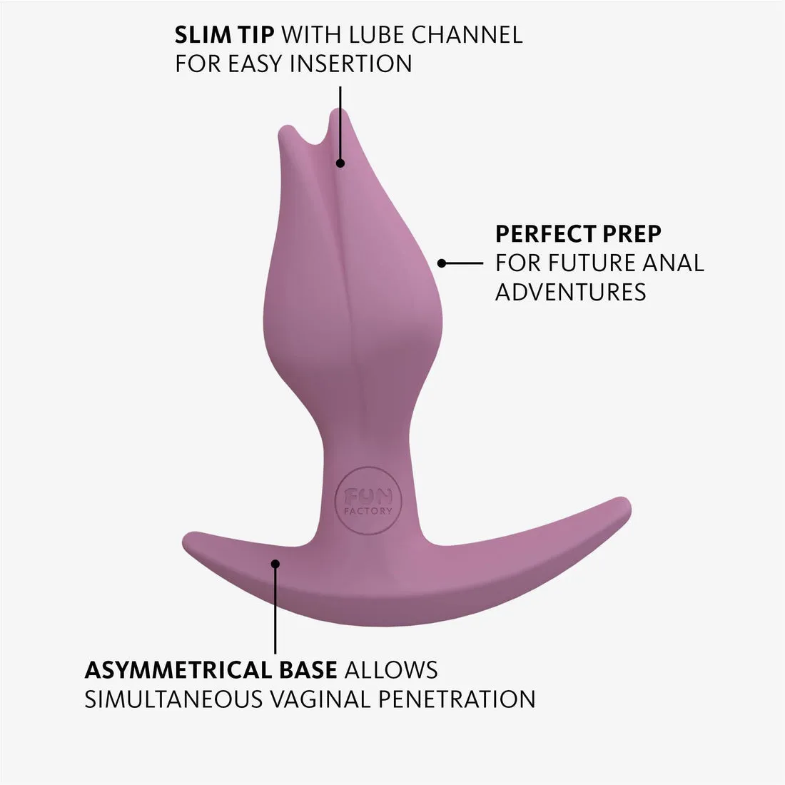 Fun Factory Bootie Fem Plug Anal Pour Elle 8 Cm