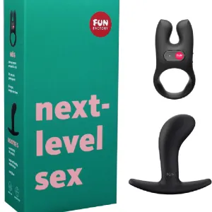 Fun Factory Next Level Sex Kit Cock Ring   Butt Plug Kit