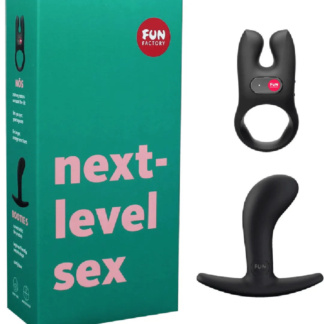 Fun Factory Next Level Sex Kit Cock Ring   Butt Plug Kit