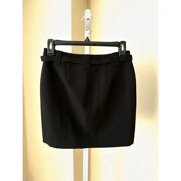Generation Love Riri Belted Mini Skirt in Black size 4