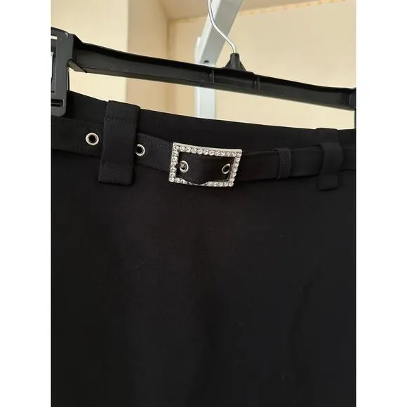 Generation Love Riri Belted Mini Skirt in Black size 4