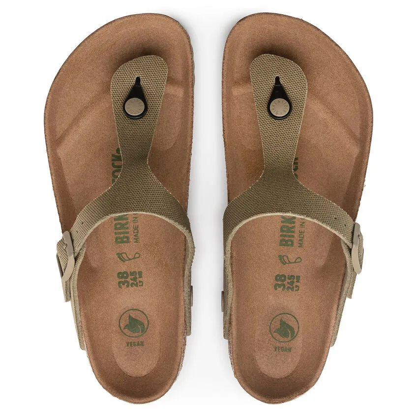 Gizeh Vegan - Faded Khaki Canvas||Gizeh végane - Canvas kaki défraîchi