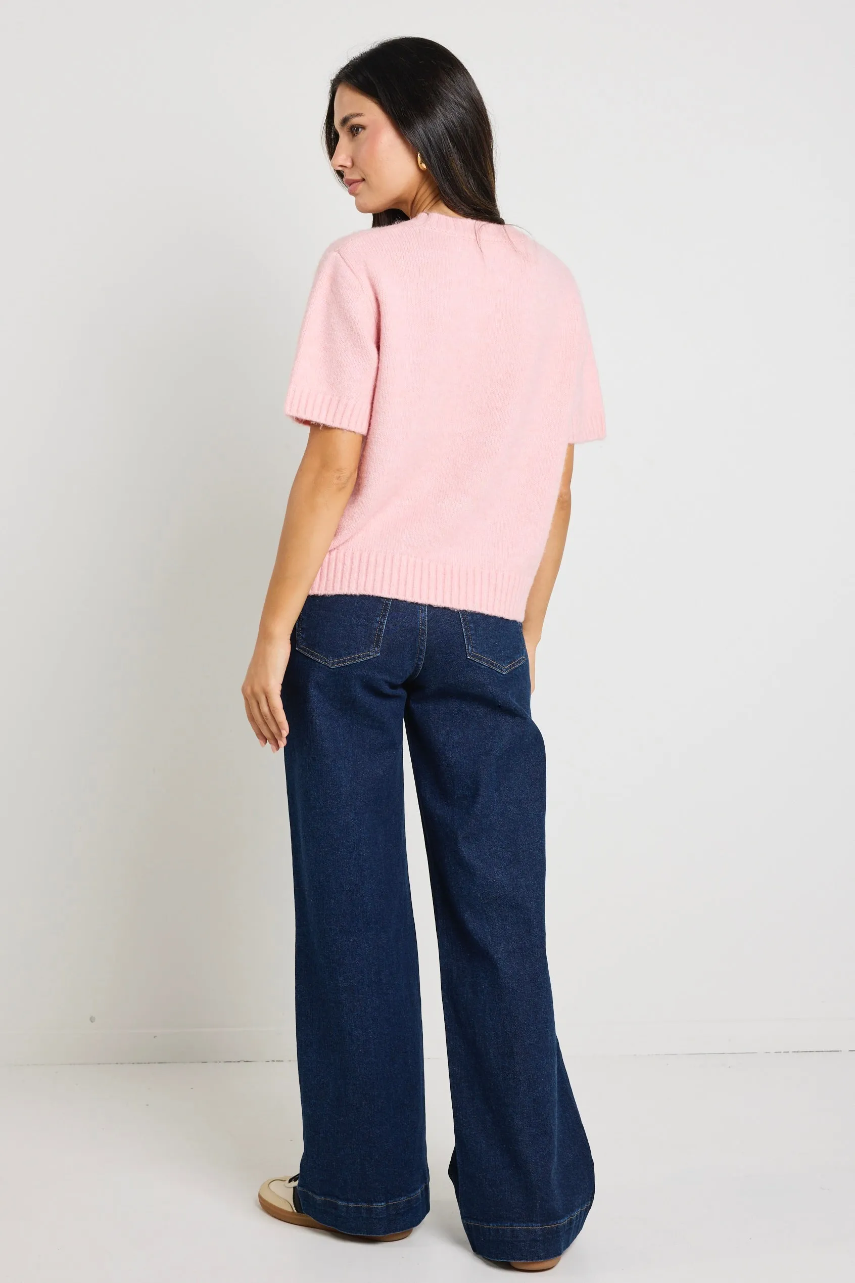 Goddess Blush Soft Knit Tee