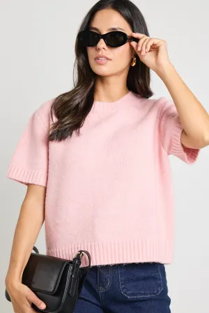 Goddess Blush Soft Knit Tee