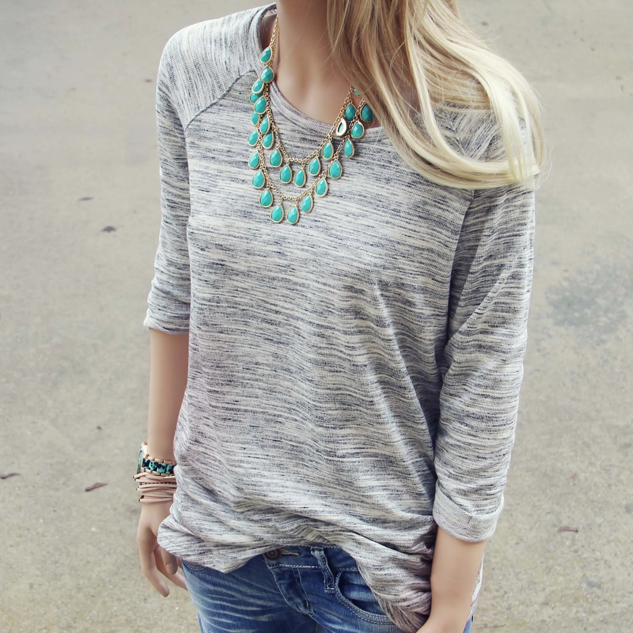 Heathered Cozy Tee