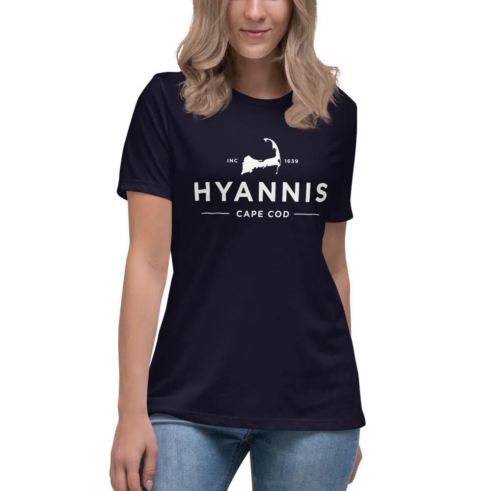 Hyannis Cape Cod Women's Relaxed T-Shirt