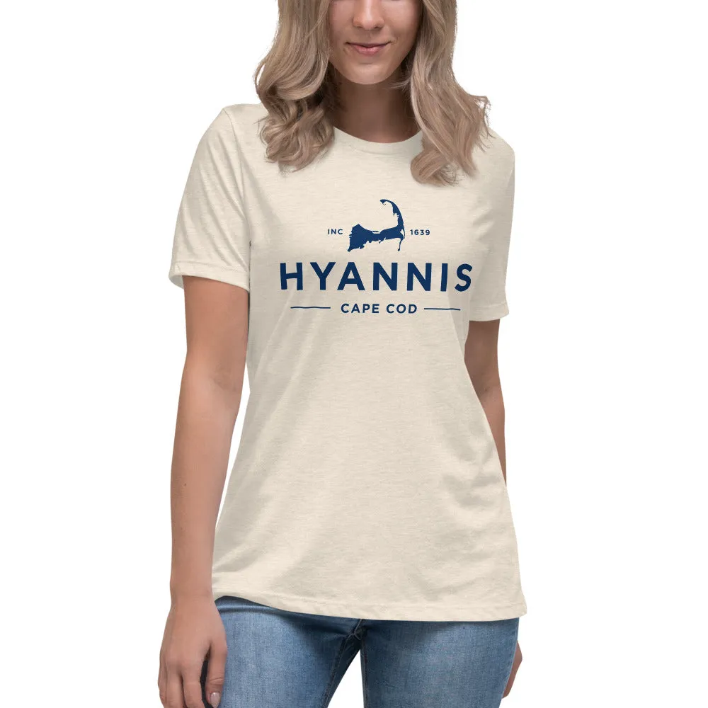 Hyannis Cape Cod Women's Relaxed T-Shirt