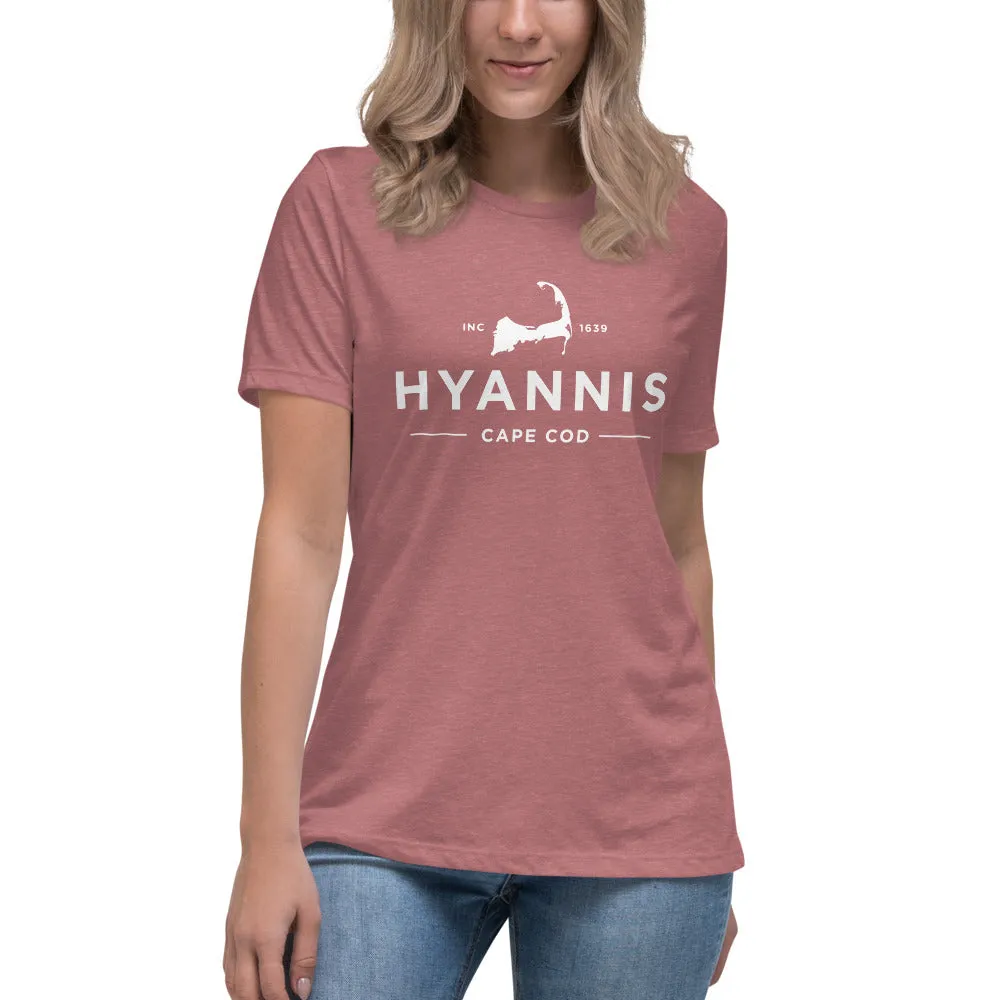 Hyannis Cape Cod Women's Relaxed T-Shirt