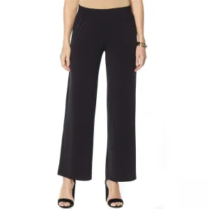 IMAN Women's Petite Global Chic Luxury Resort Palazzo Pants