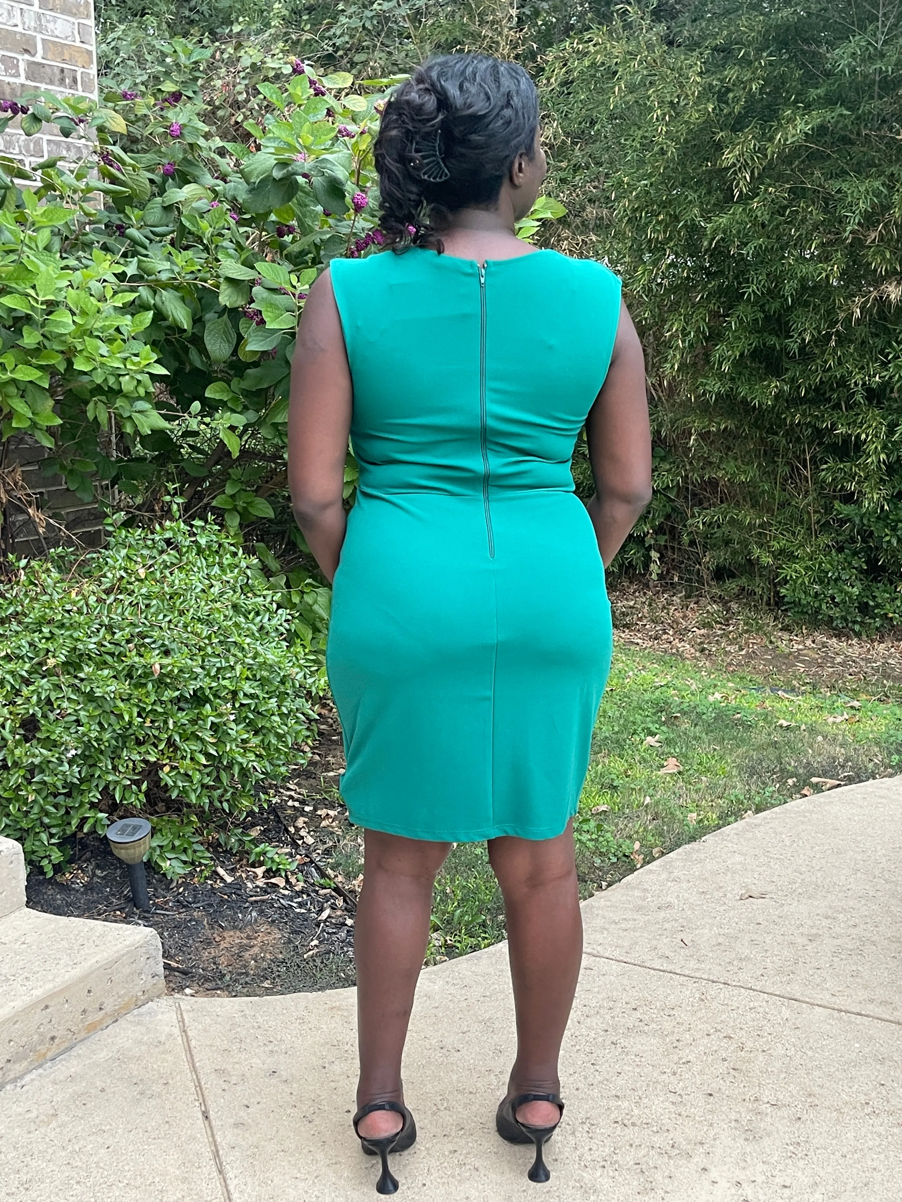 Ivy Green Plus Size Mini Dress