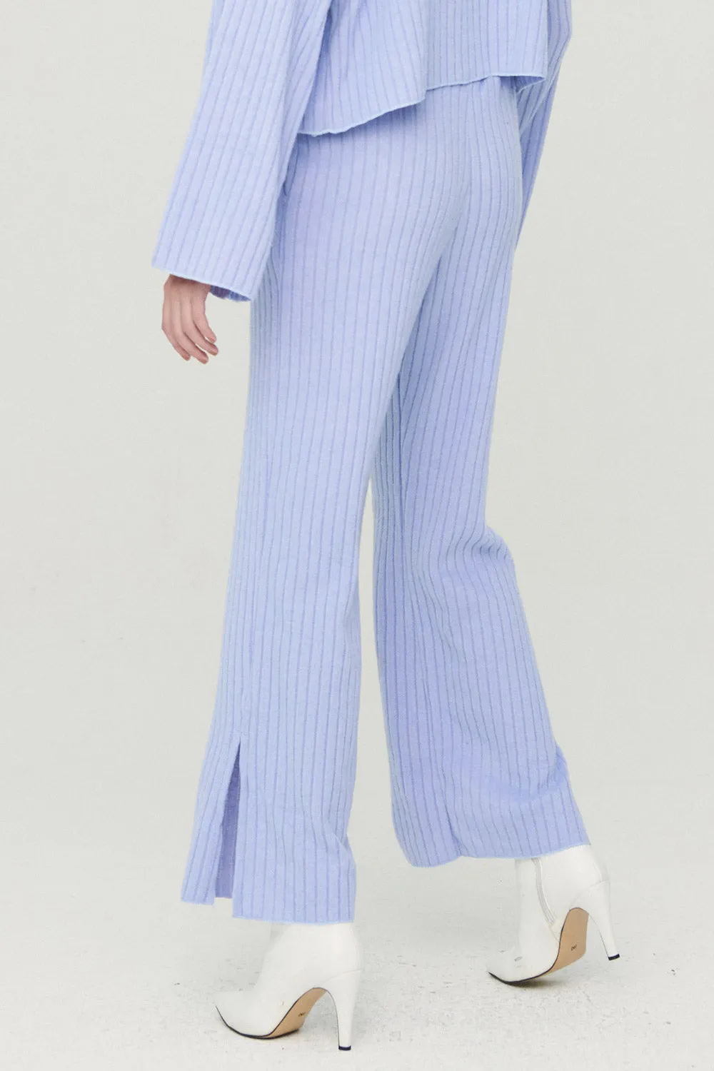 Janet Slit Relaxed Fit Pants