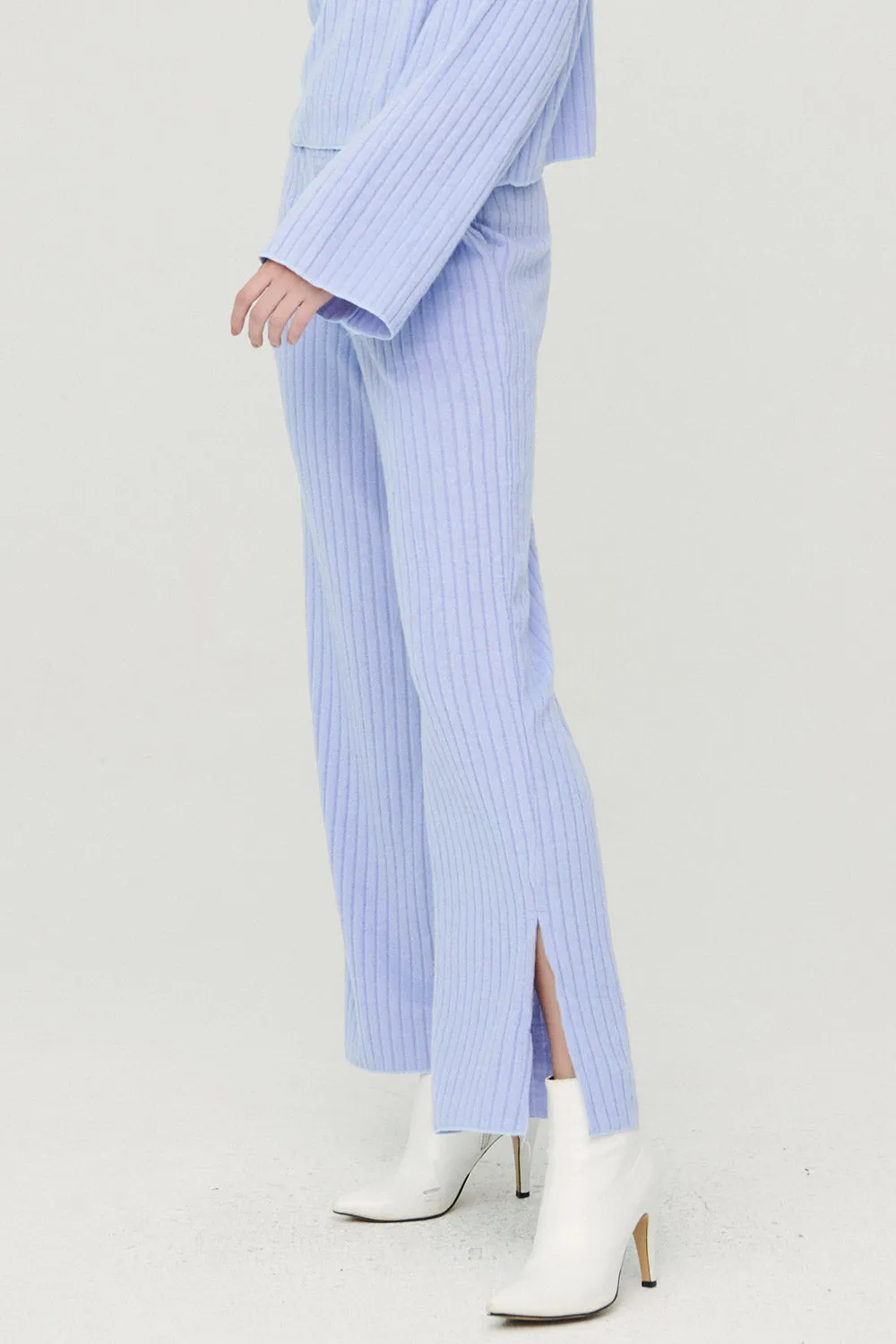 Janet Slit Relaxed Fit Pants