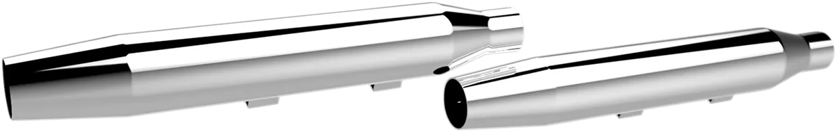 Khrome Werks 202495 3in. HP-Plus Slip-On Mufflers - Tapered - Chrome