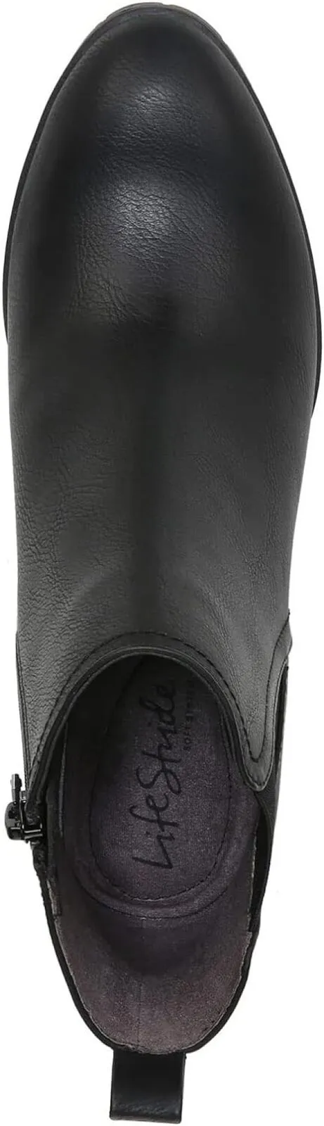 Lifestride Womens Mesa Ankle Boot H7682S1 Black 7M