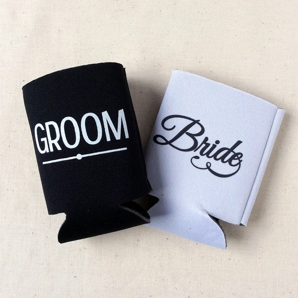Love and Laughter and Happily Ever After - Wedding Can Cooler #89R