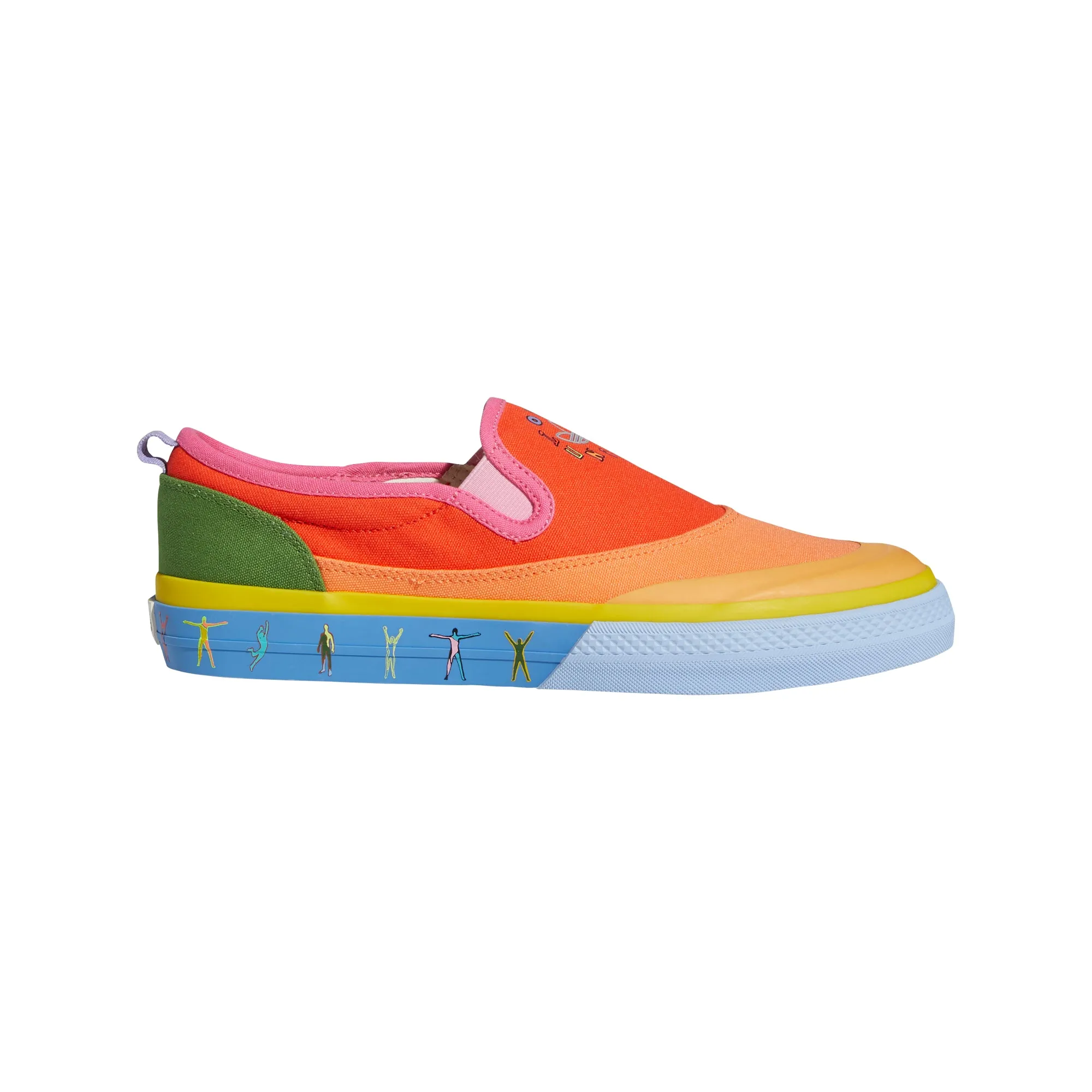 LOVE UNITES NIZZA SLIP ON