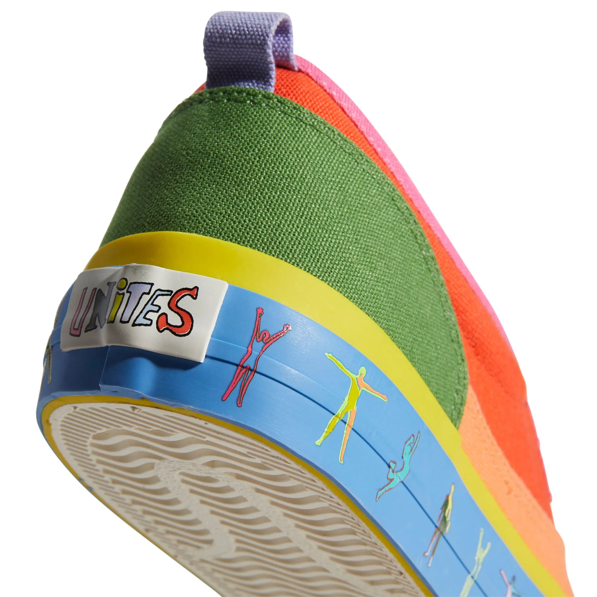 LOVE UNITES NIZZA SLIP ON