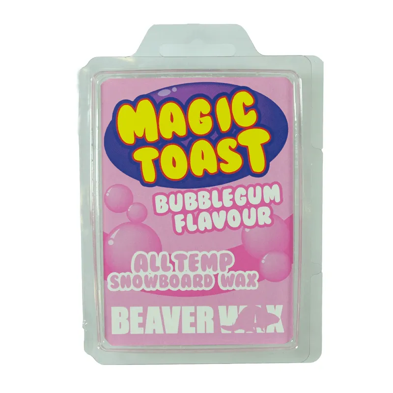 Magic Toast - All Temp Snowboard Wax 130g - Bubble Gum