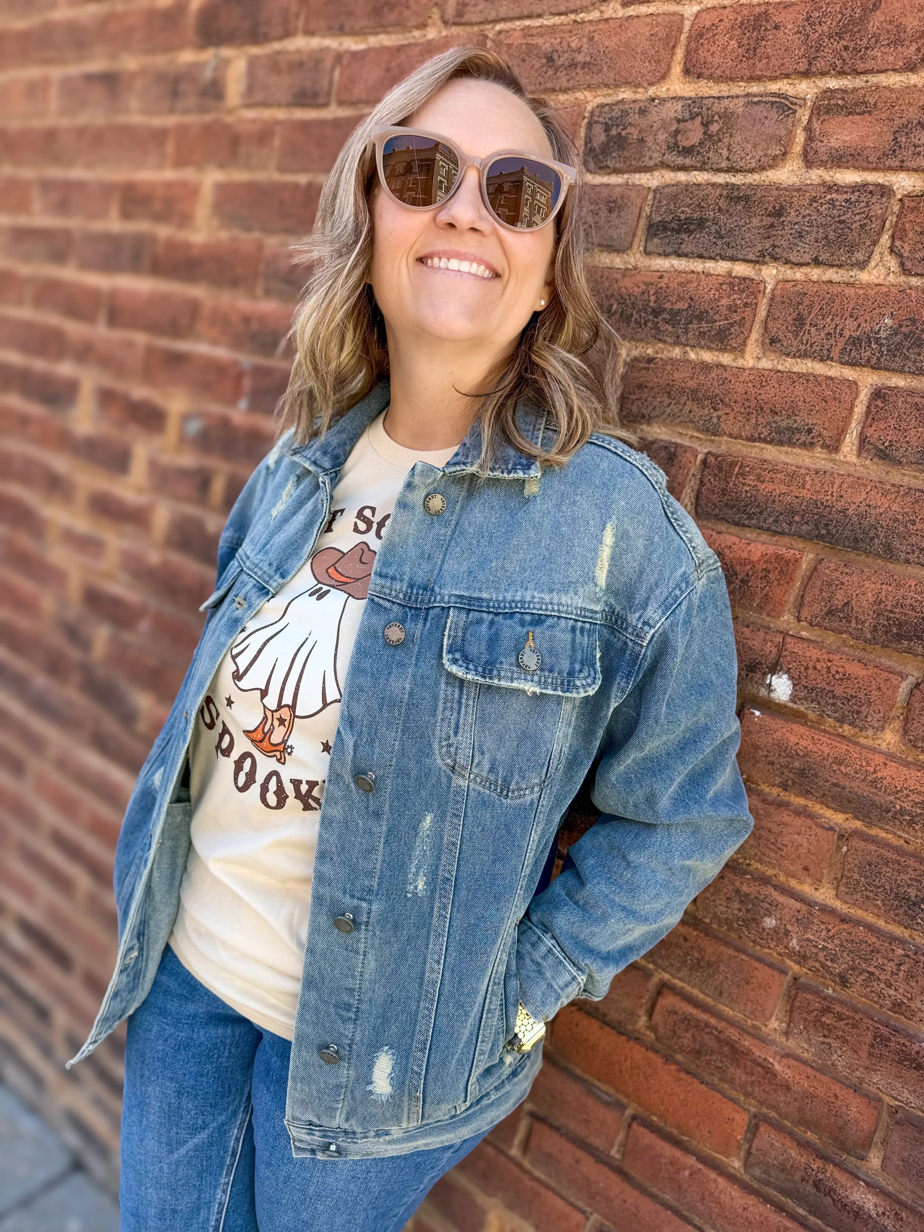 Medium Wash Denim Jacket