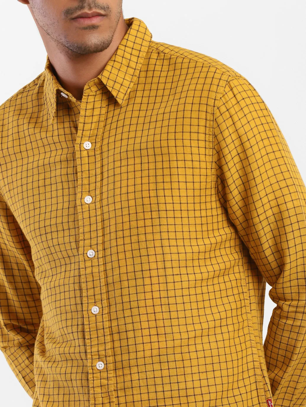 Men's Checkered Slim Fit Shirt