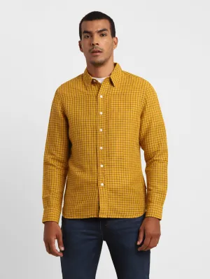 Men's Checkered Slim Fit Shirt