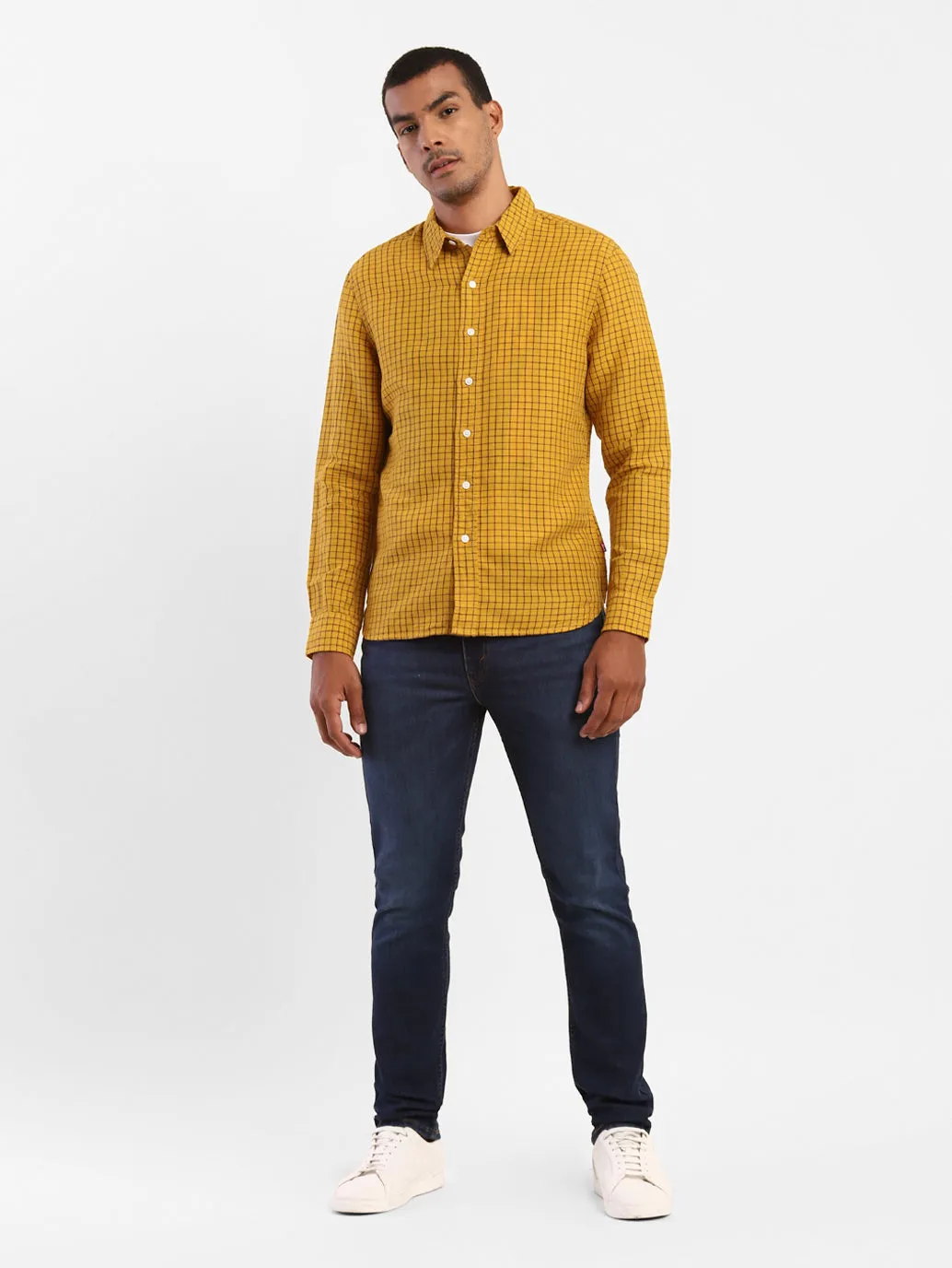 Men's Checkered Slim Fit Shirt