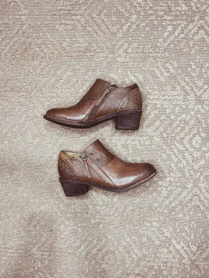 Michelle Dk Brown Bootie