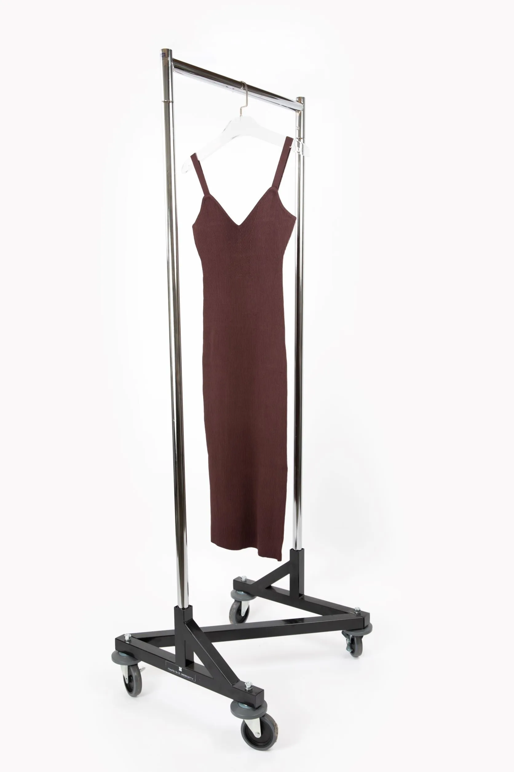 Midi Dress with removable turtleneck sweater top