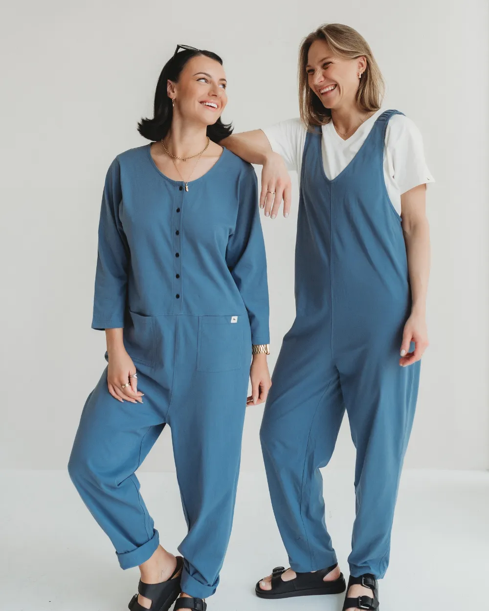 Mila Ocean Dungarees