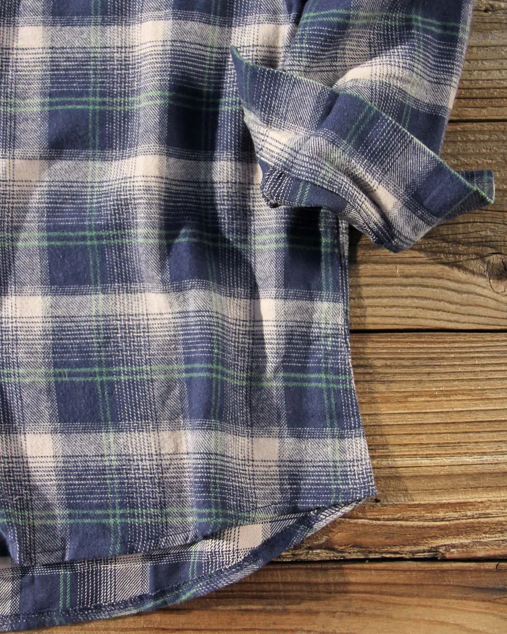 Mountain Cozy Plaid Top