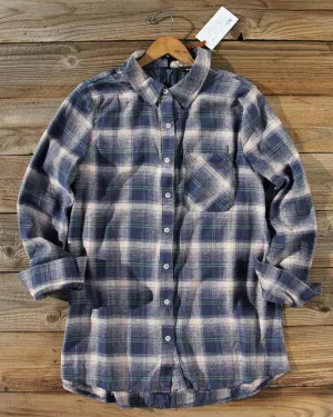 Mountain Cozy Plaid Top