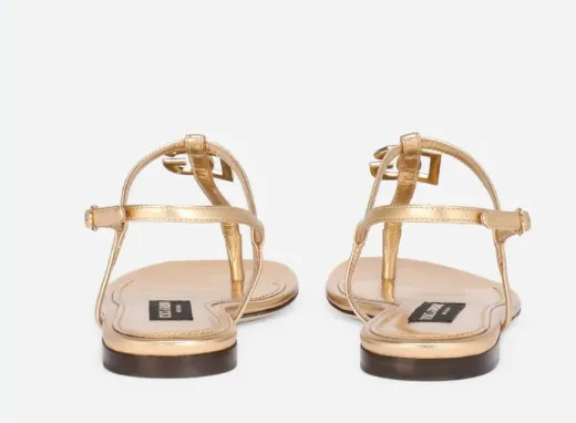 Nappa mordore DG thong sandals