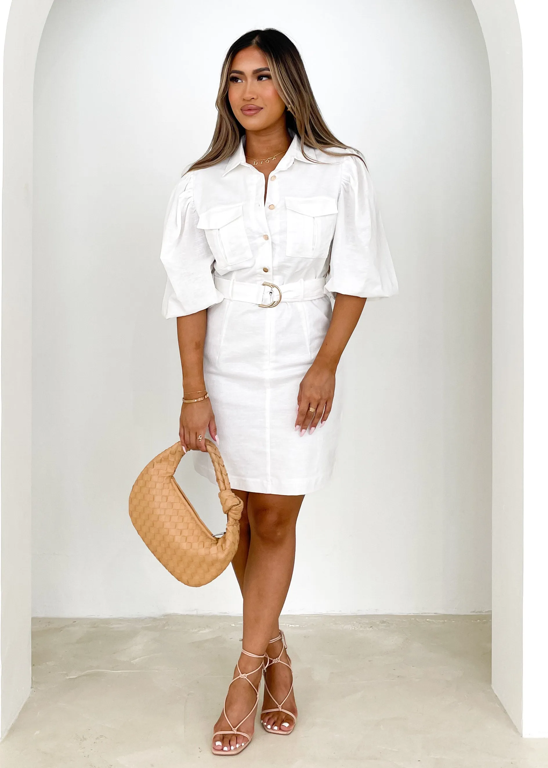 Nardin Dress - Off White