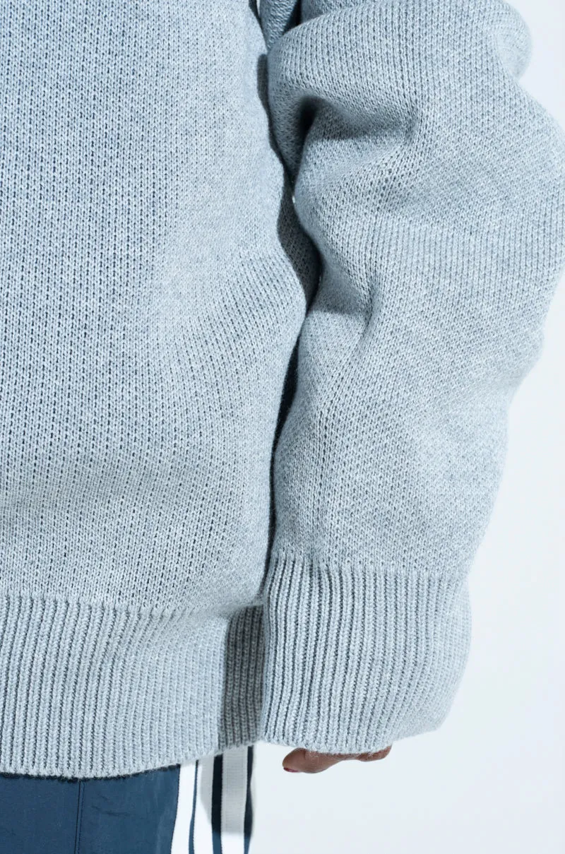 NEVER GOING BACK OVERSIZED SWEATER