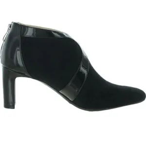 New Lifestride Women's Glamour Booties Black booties Slip-on Round toe Size 10