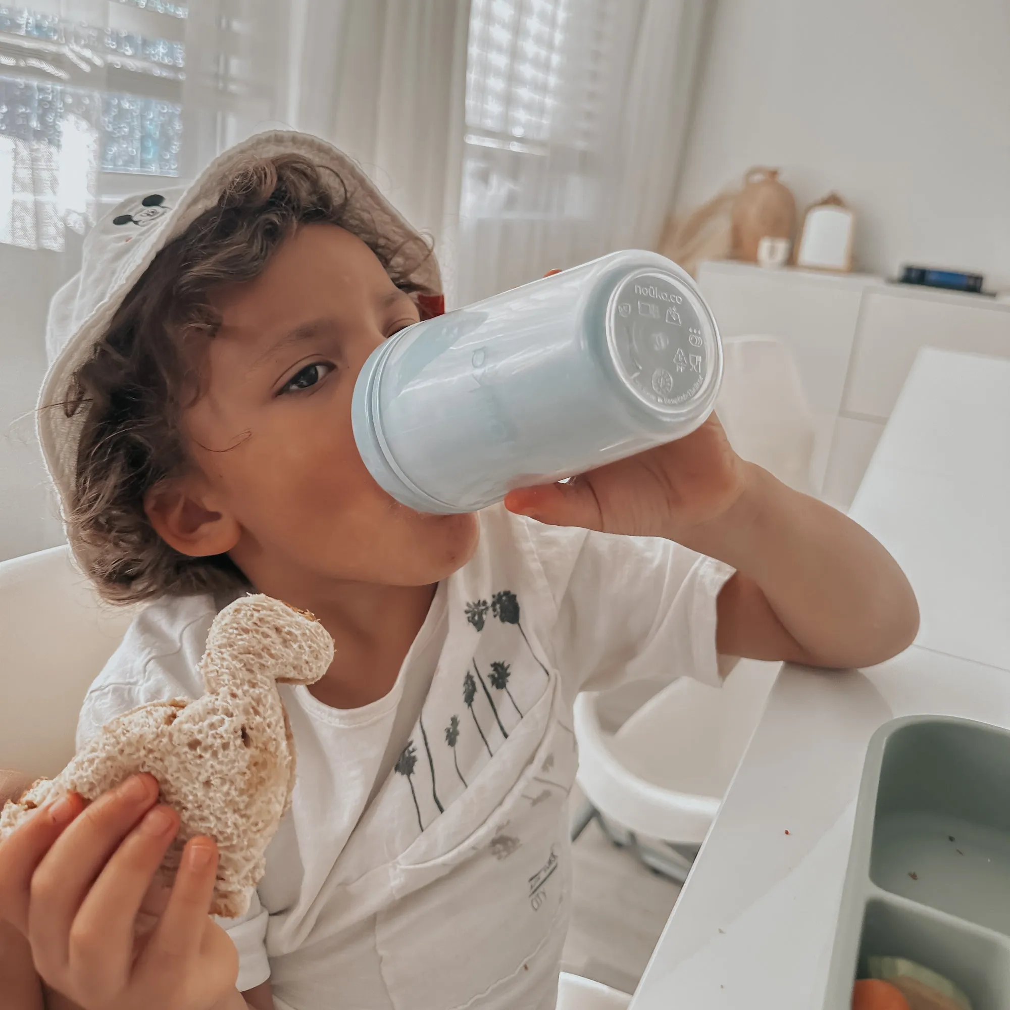 noüka Insulated Sippy Cup - Soft Sand (Min. of 2 PK, Multiples of 2 PK)