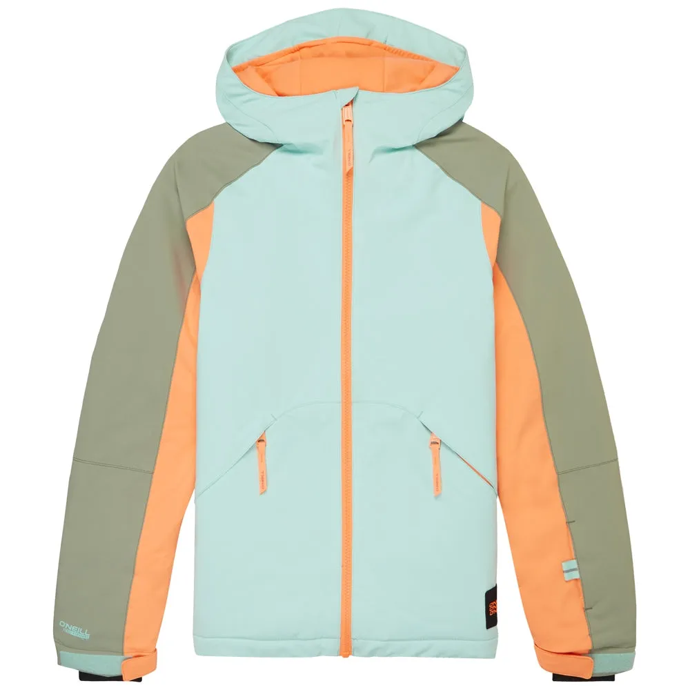 O'Neill Girls Dazzle Snowboard/Ski Jacket - Skylight