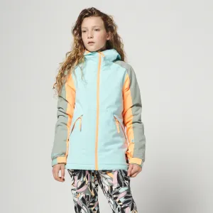 O'Neill Girls Dazzle Snowboard/Ski Jacket - Skylight