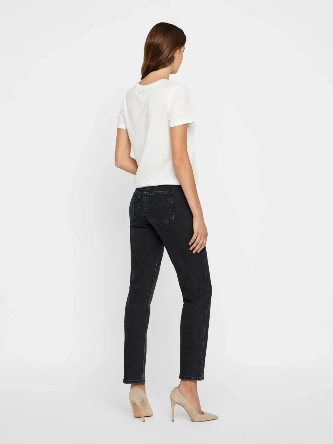 Pantalones Straight Relaxed Sara
