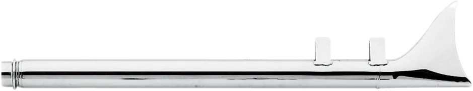 Paughco DS605-1 Fishtail Extension - Chrome